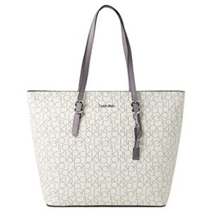 Calvin Klein Women's Serafina Logo-Adorned Tote - Gray Ridge